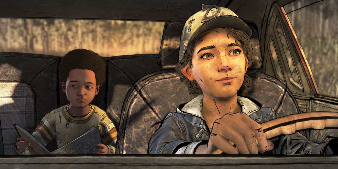 the walking dead clementine and aj
