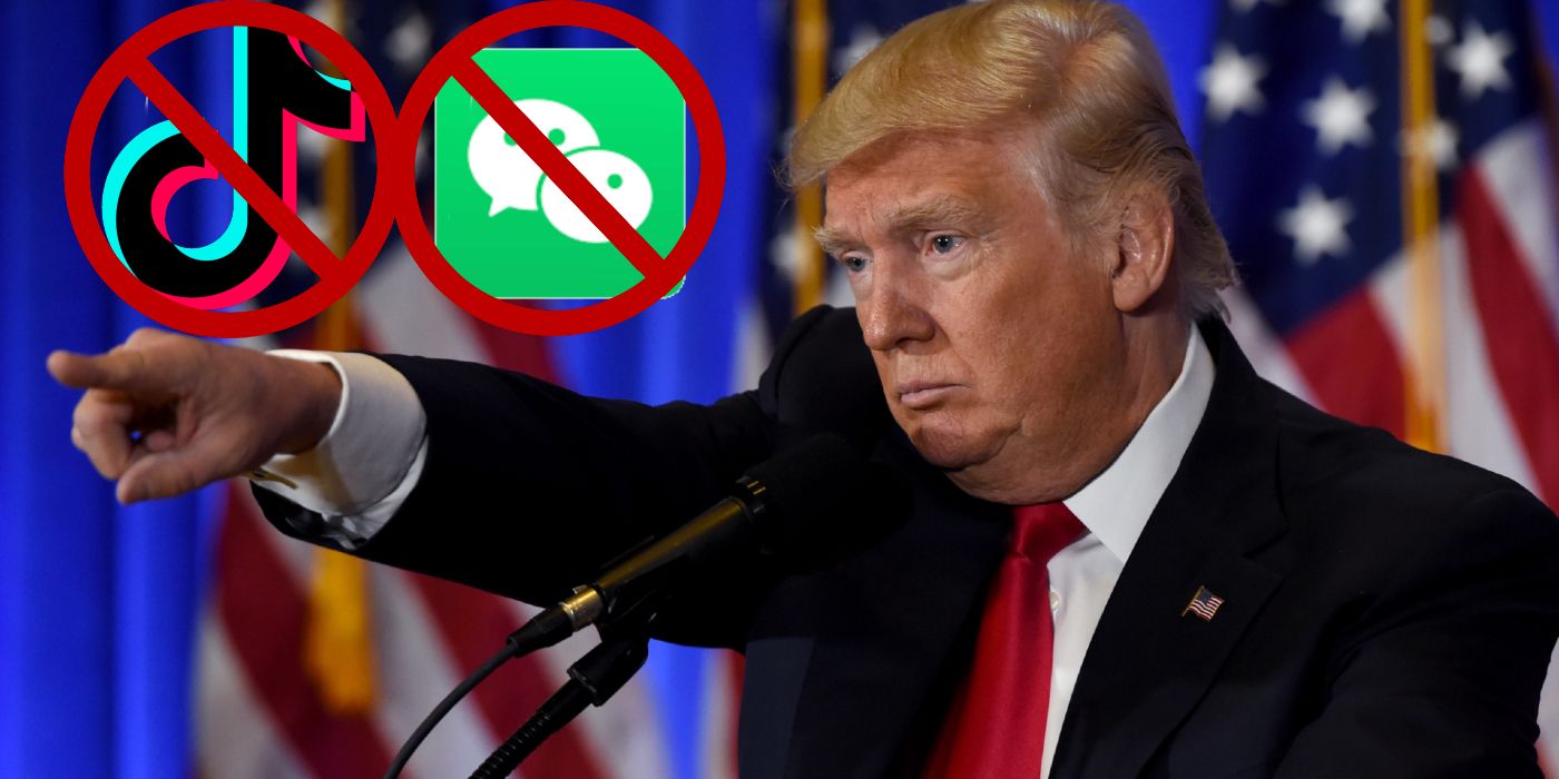 President Trumps signs executive order banning TikTok and WeChat