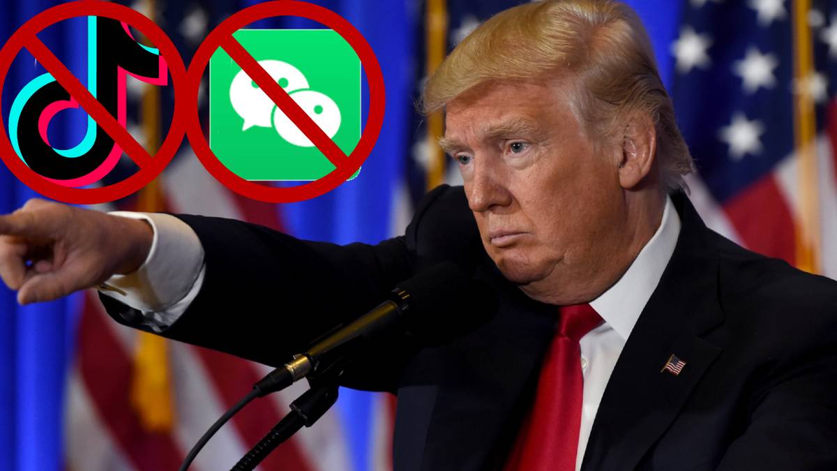 President Trumps signs executive order banning TikTok and WeChat