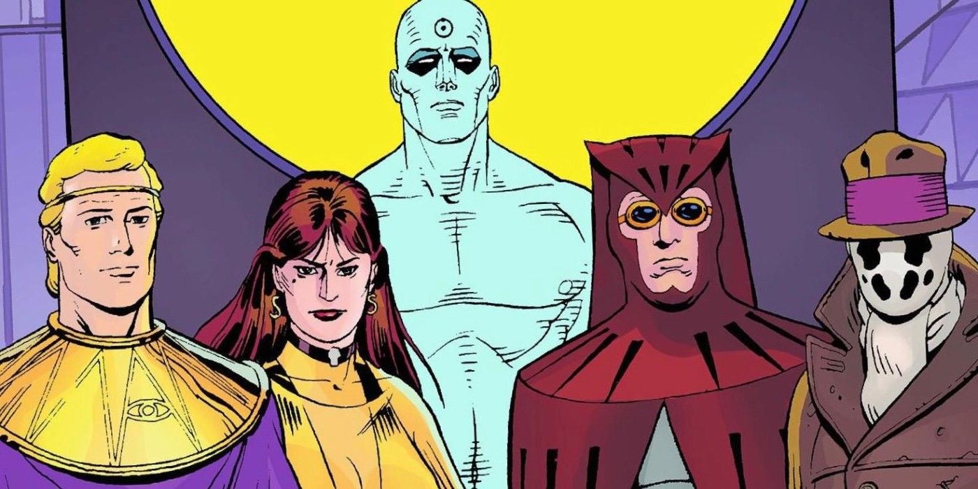 Watchmen comic graphic novel characters