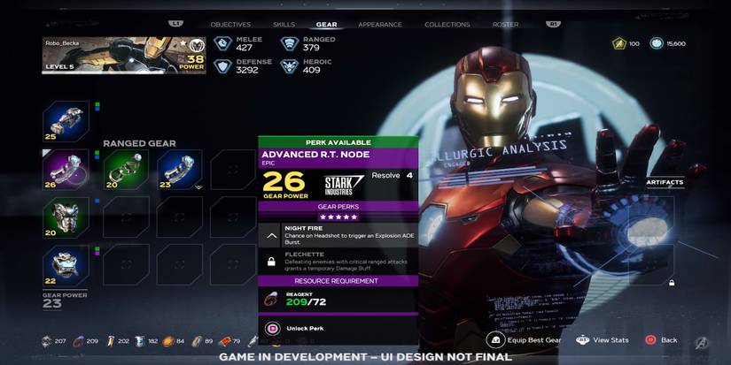 why marvels avengers gear doesn't change chracter appearance cosmetics