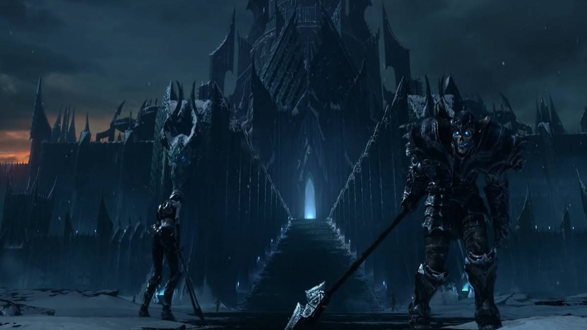 world of warcraft shadowlands cinematic screenshot