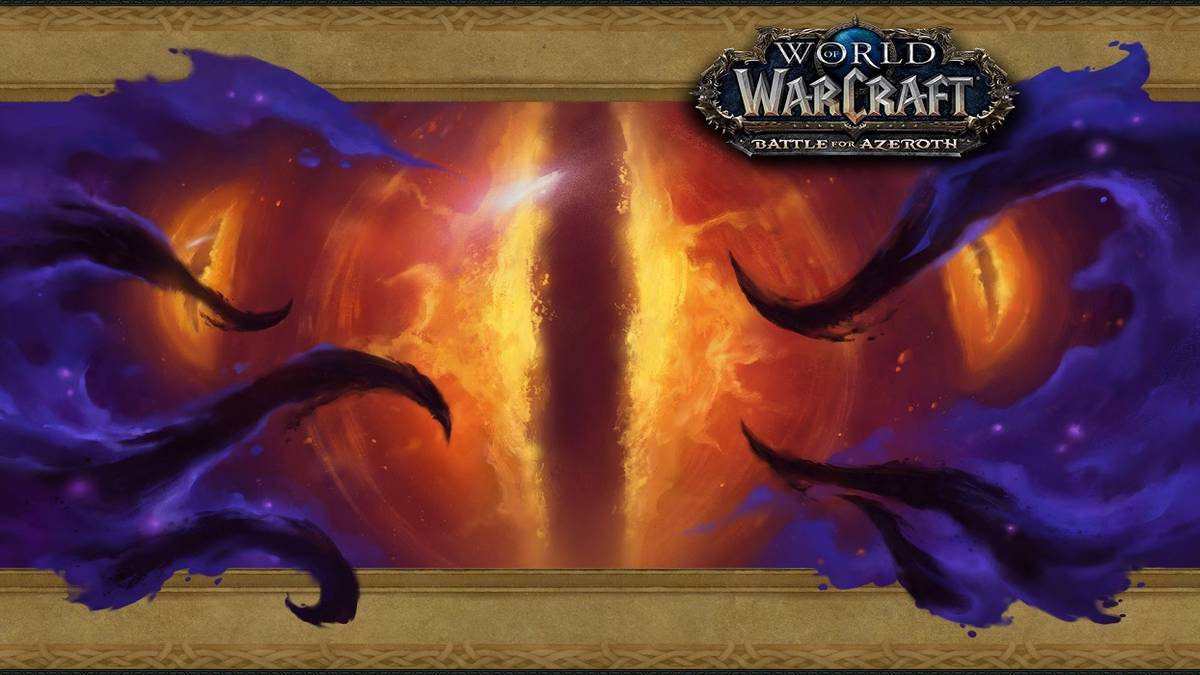 world of warcraft in-game n'zoth instance screen