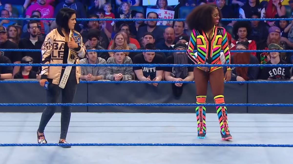 wwe smackdown bayley naomi