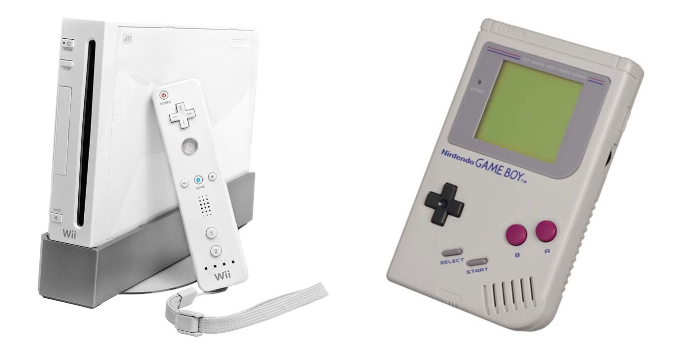 The wii and the game boy