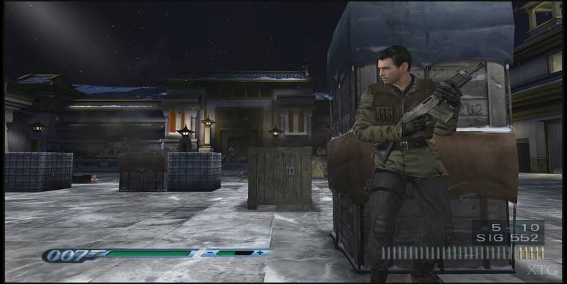 James Bond in the game Everything or Nothing