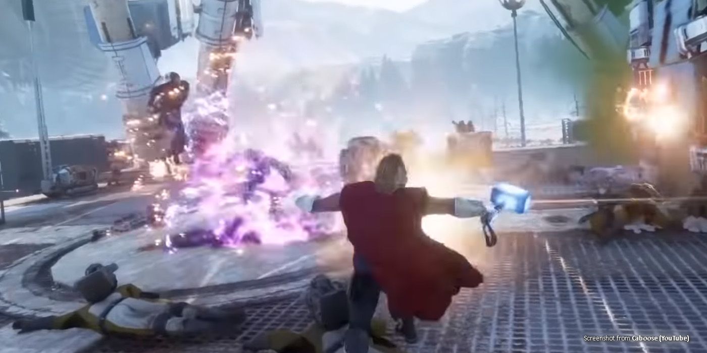 Thor and Iron Man in multiplayer gameplay