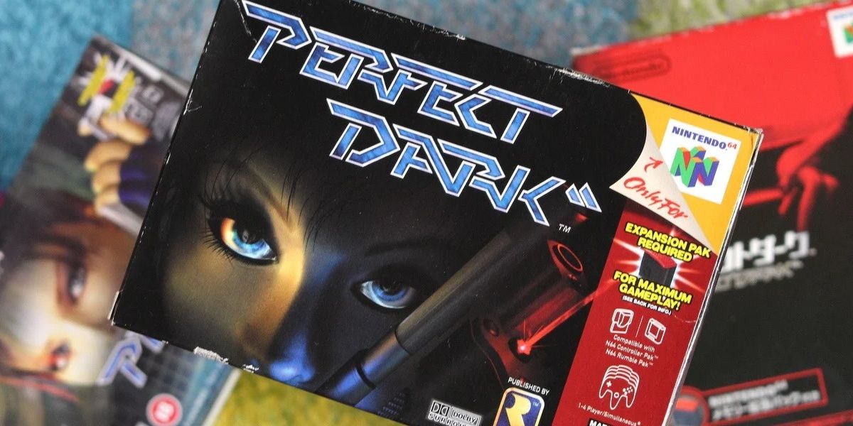 Perfect Dark game box