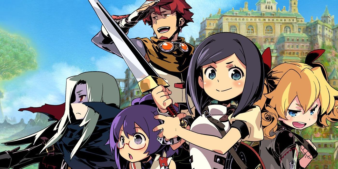 Promo art for Etrian Odyssey IV