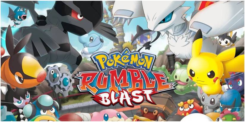 Promo art for Pokémon Rumble Blast