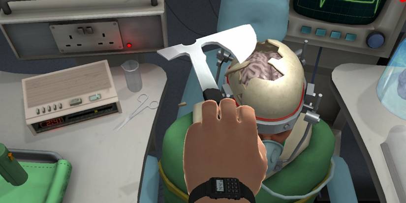 Cutting someone's head