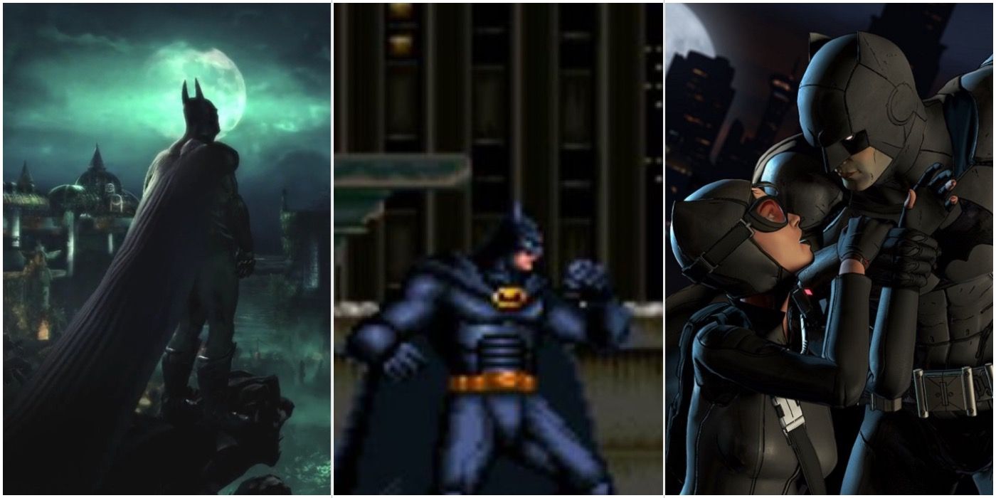 Arkham asylum, Batman Returns, and The Telltale Series