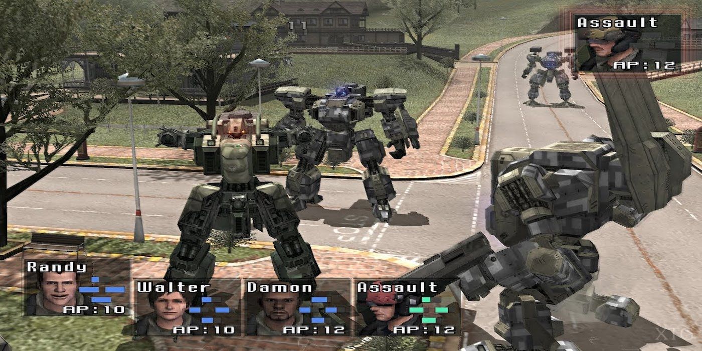 A Gameplay screenshot from Front Mission 5