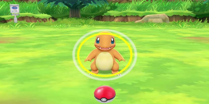 Charmander in Pokémon: Let's Go
