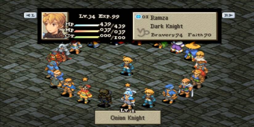 A closer look at units in Final Fantasy Tactics