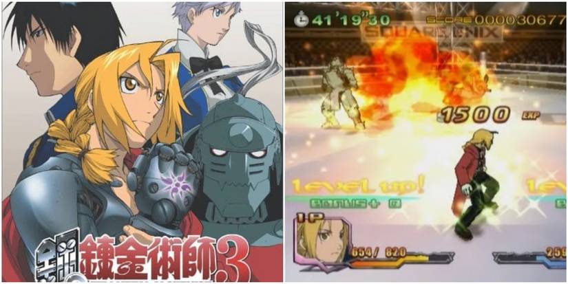 Gameplay screenshots from Fullmetal Alchemist 3