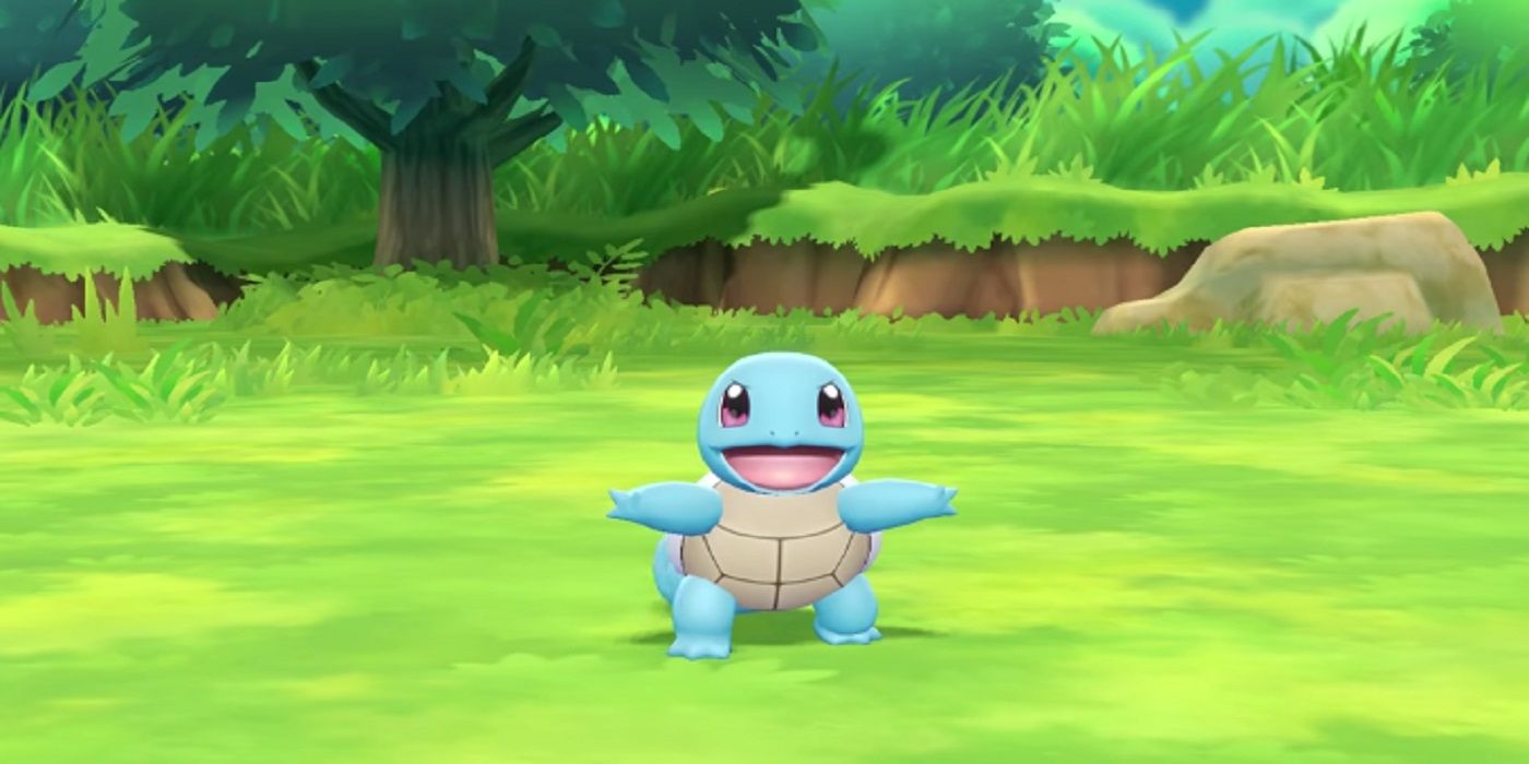 Squirtle in Pokémon: Let's Go