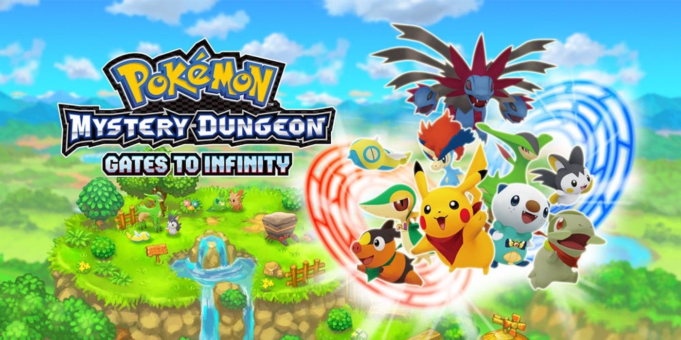 Промо-арт для Pokémon Mystery Dungeon Gates to Infinity