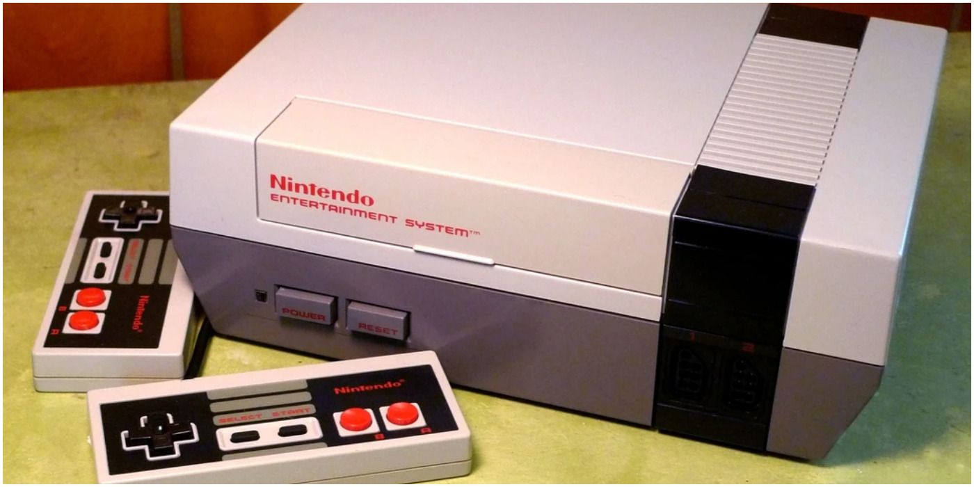 A picture of the NES