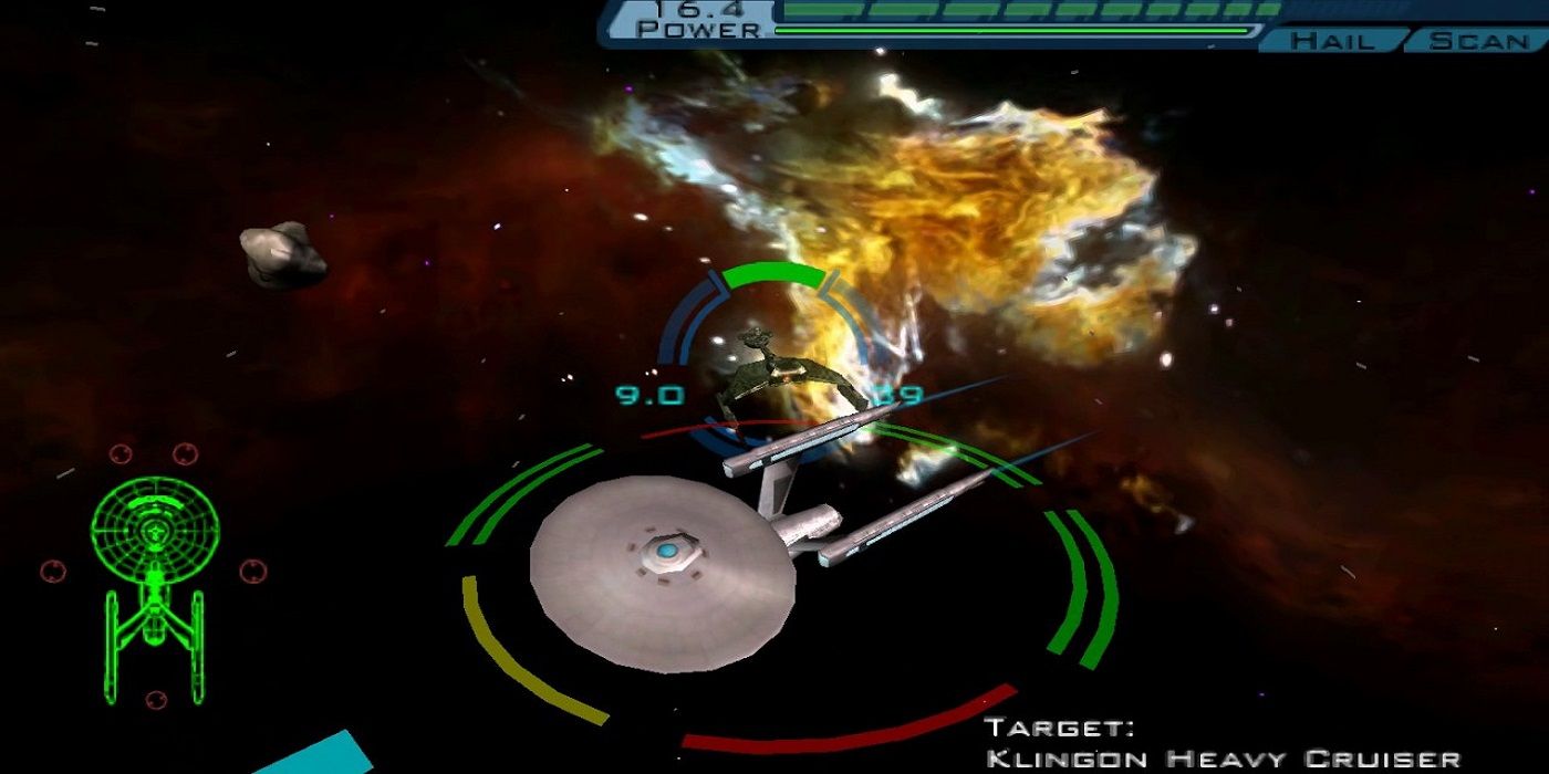 A screenshot from Star Trek: Tactical Assault