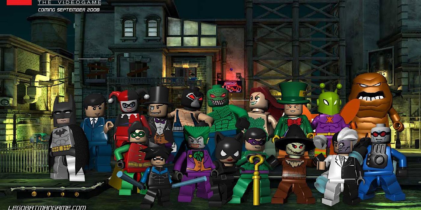 All of the villains in LEGO Batman