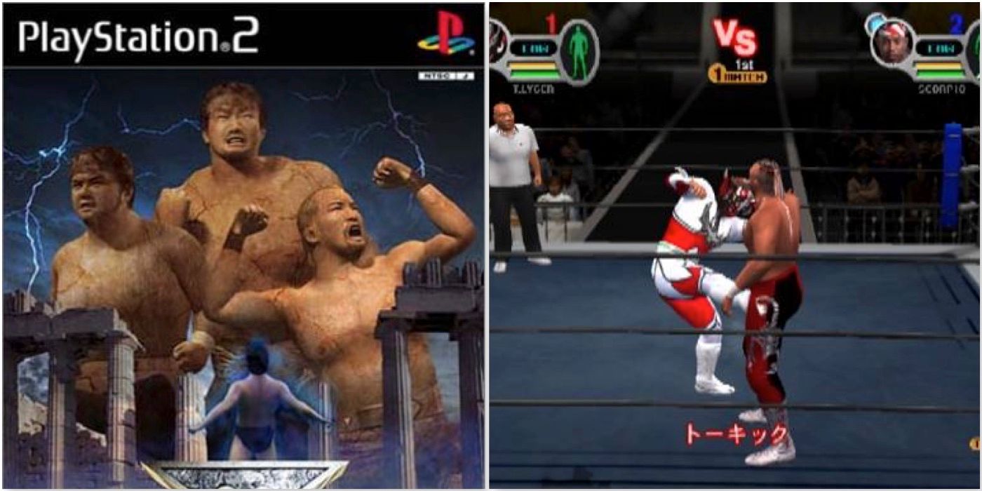 Gameplay screenshots from All Star Pro-Wrestling