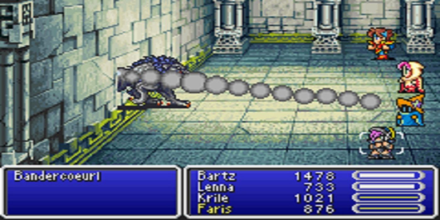 A Bandercoeurl in Final Fantasy V