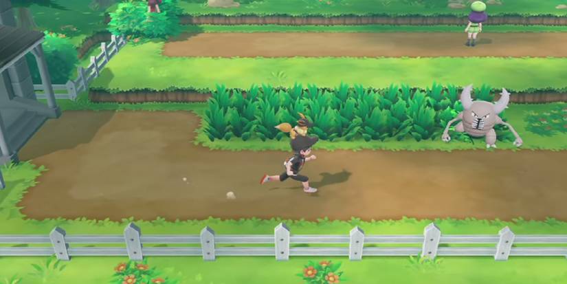 Pinsir in Pokémon: Let's Go