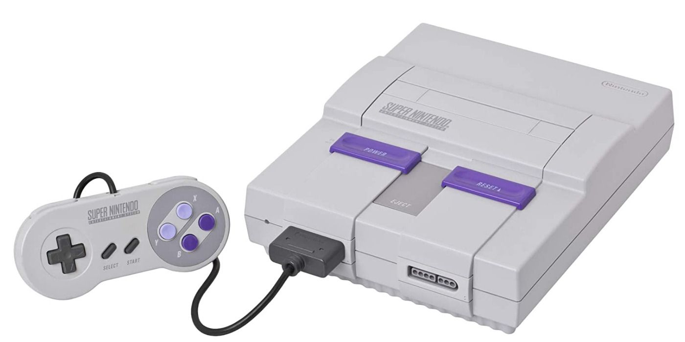 A picture of the SNES