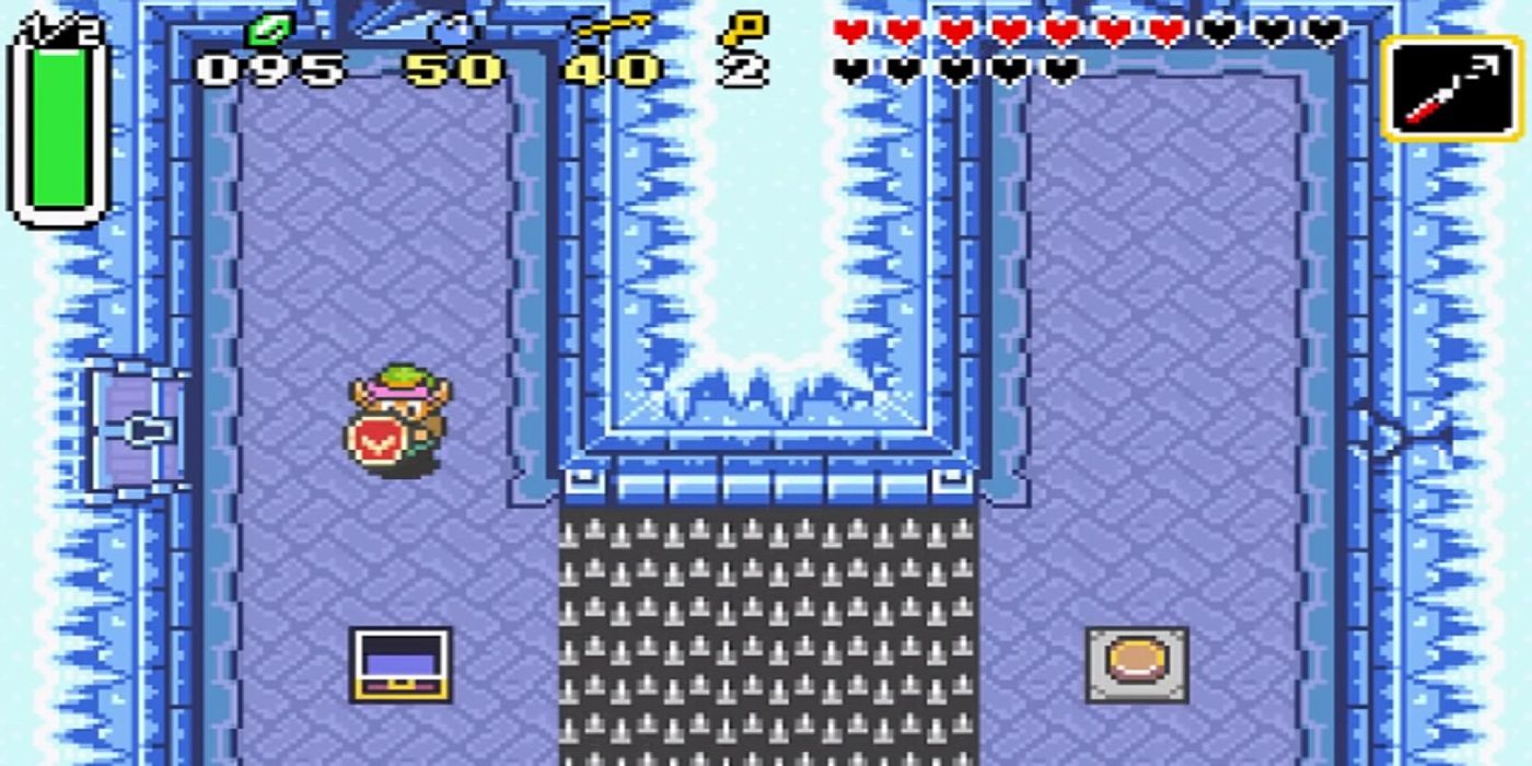 The Ice Palace dungeon in The Legend of Zelda: A Link to the Past