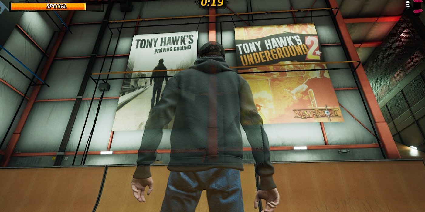 The Hanger map in Tony Hawk's Pro Skater 1+2