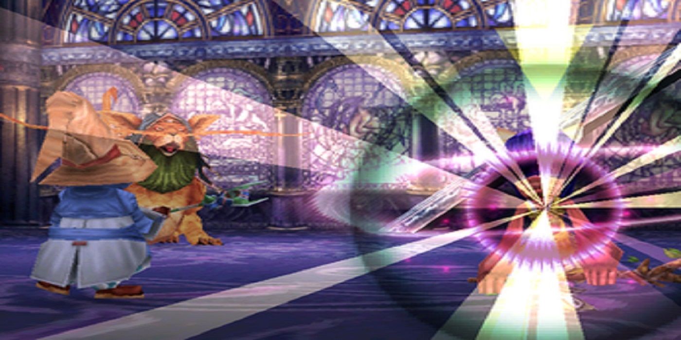 Final Fantasy IX's Torama casting Blaster