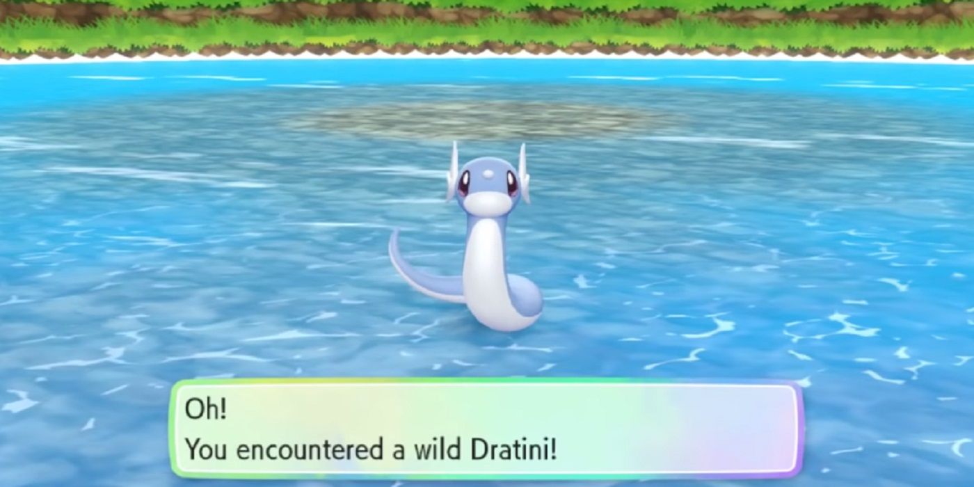 Dratini in Pokémon: Let's Go