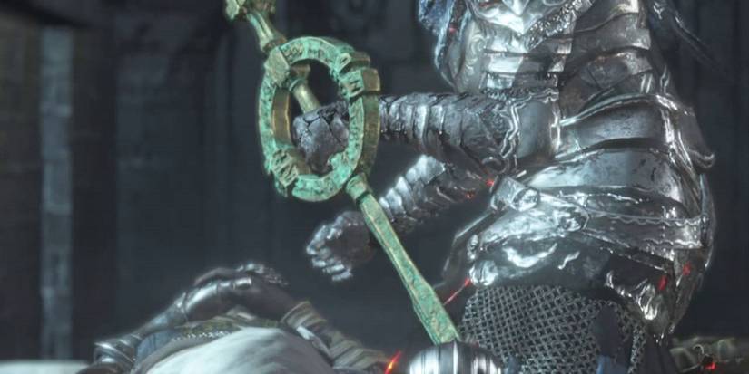 The end of Anri's questline in Dark Souls 3