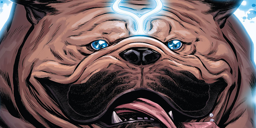 Lockjaw from the Marvel comics