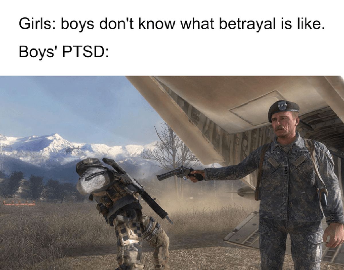 Emotional Betrayal Call Of Duty MW2