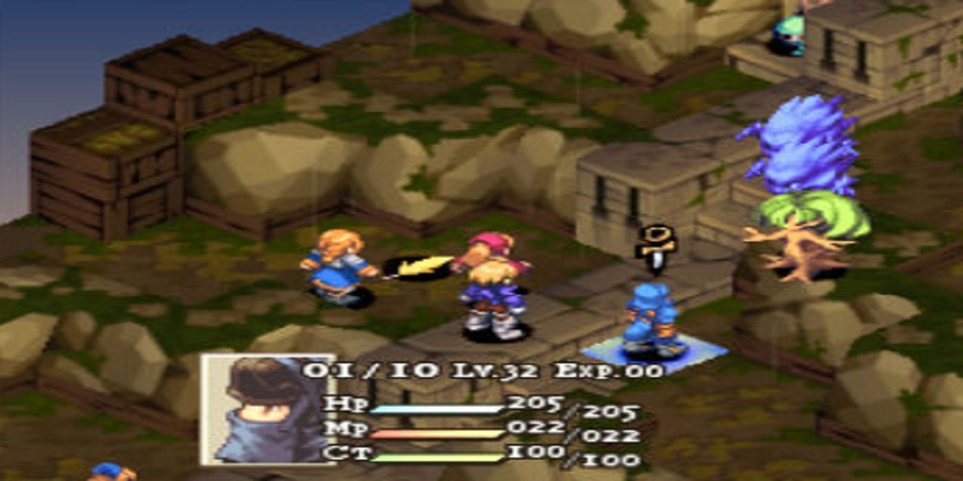 A screenshot from Final Fantasy Tactics- The War Of The Lions