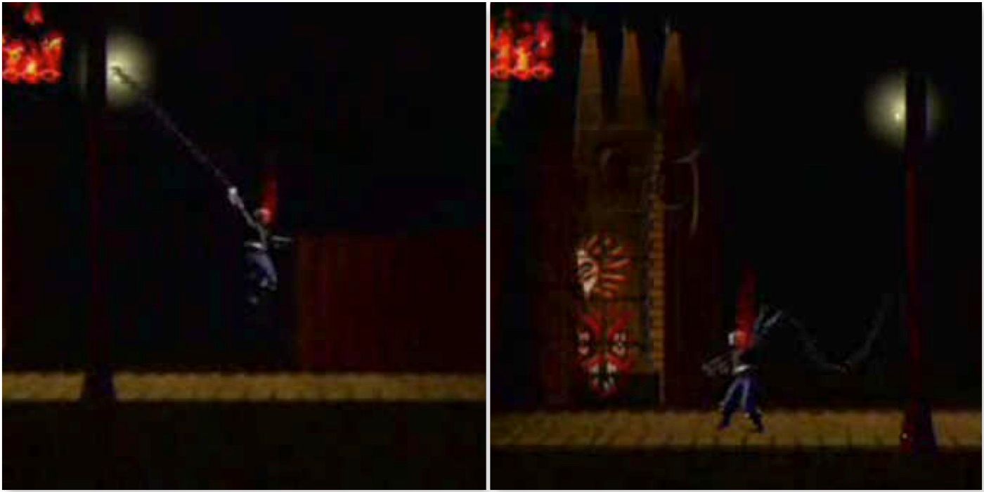Screenshots from the canceled Ghost Rider PS1 game.
