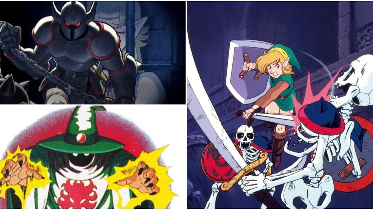 Artwork of enemies from A Link to the Past