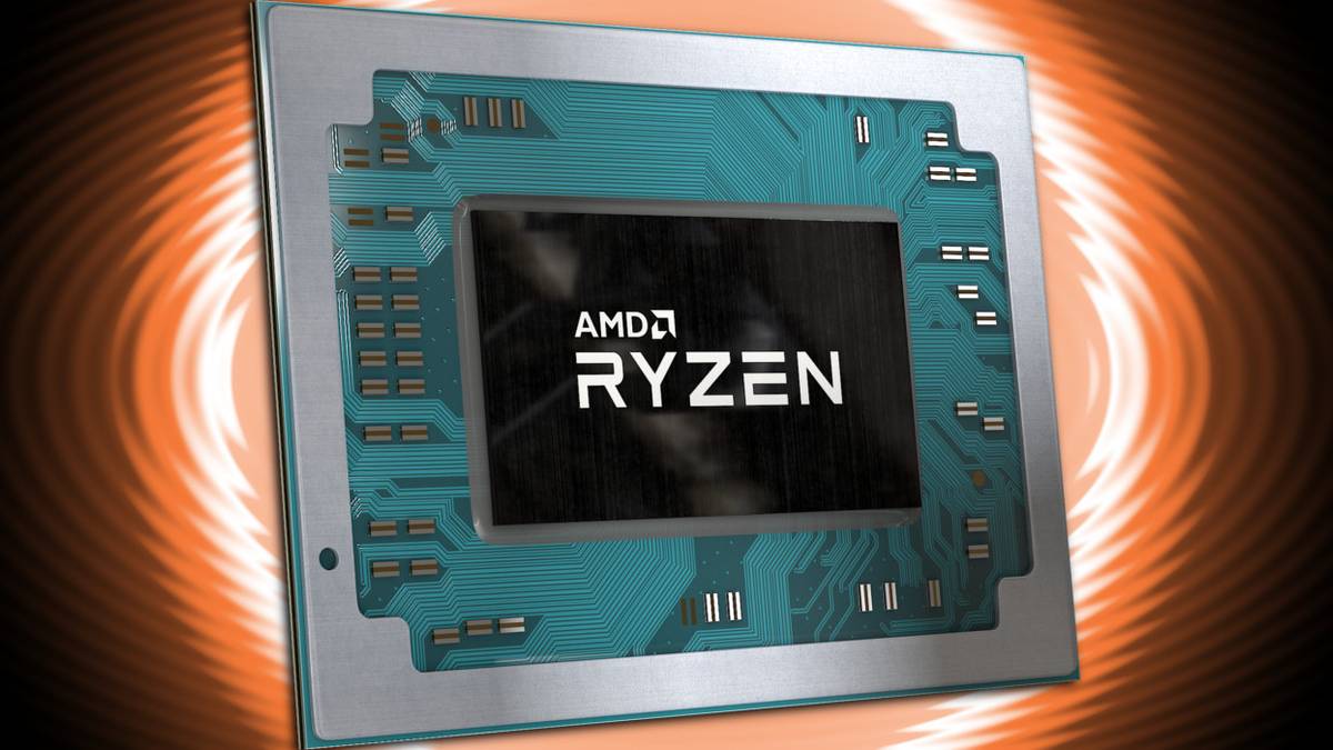 AMD's Ryzen CPU chip.