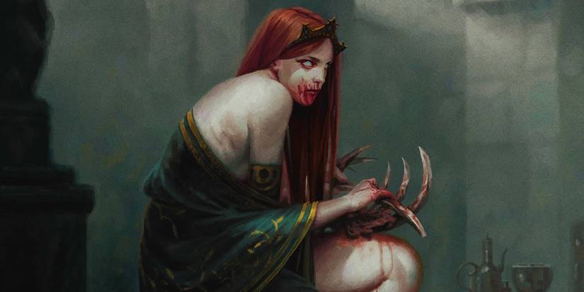 Adda The White's Card From The Witcher