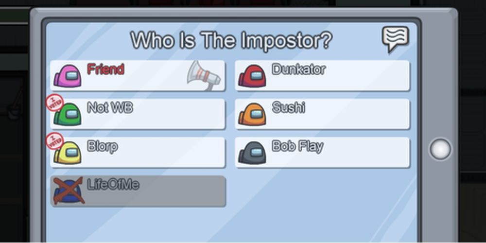 Among Us Vote For Imposter