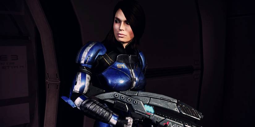 Mass Effect 3 Screenshot Of Ashley With Rifle 