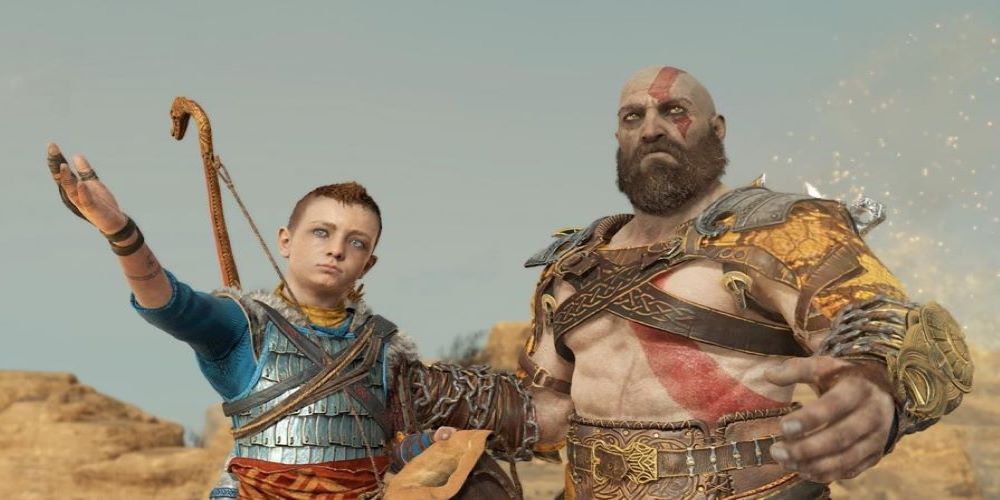 Atreus and Kratos.