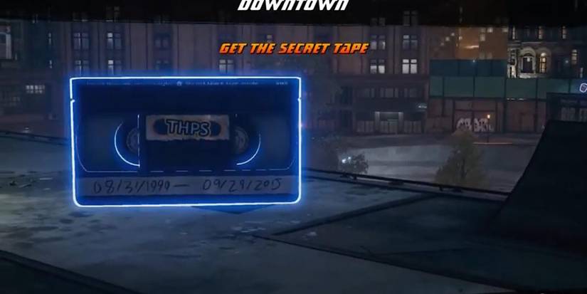 THPS tape in Tony Hawk's Pro Skater 1+2