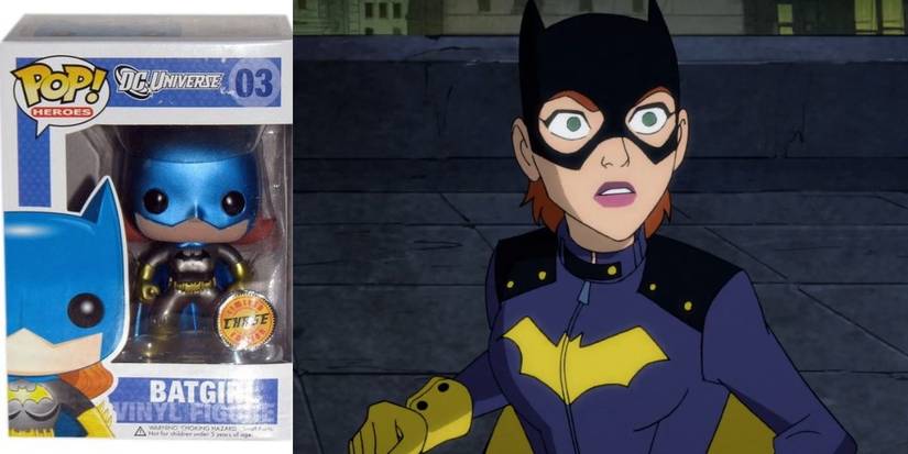 BatGirl funko with character comparison