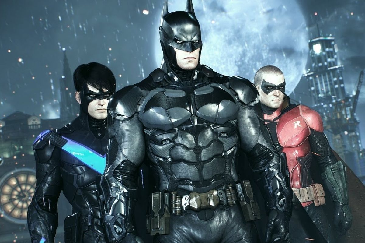 Batman, Robin, and Nightwing