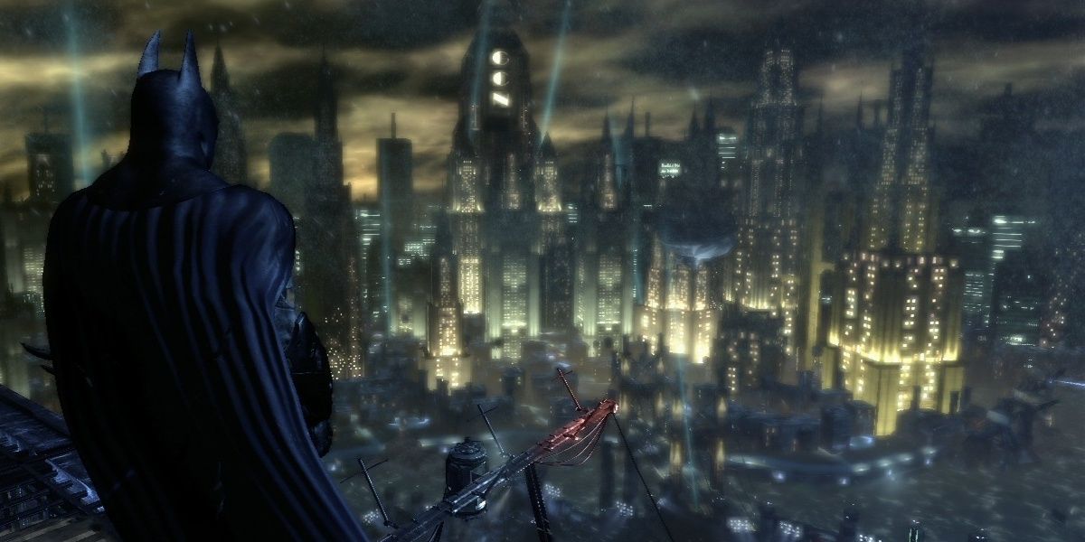 The open world of Batman: Arkham City