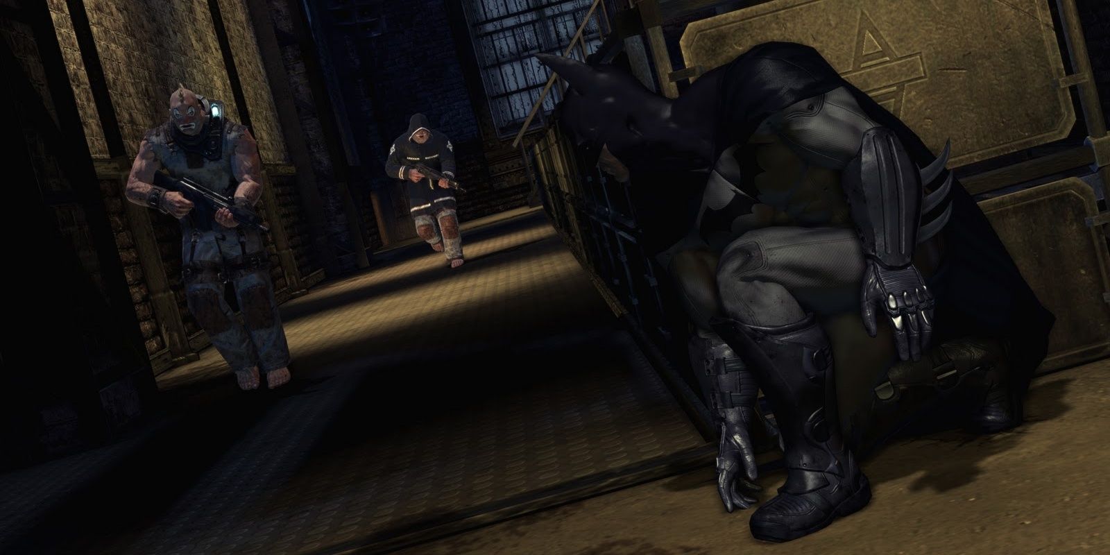 The stealth Predator Challenges in Batman: Arkham Asylum