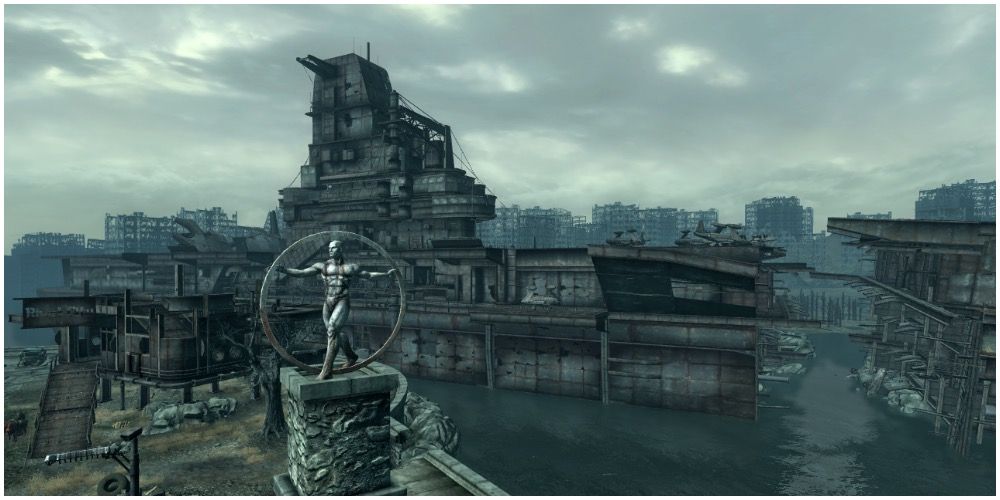 fallout 3 how to get into rivet city